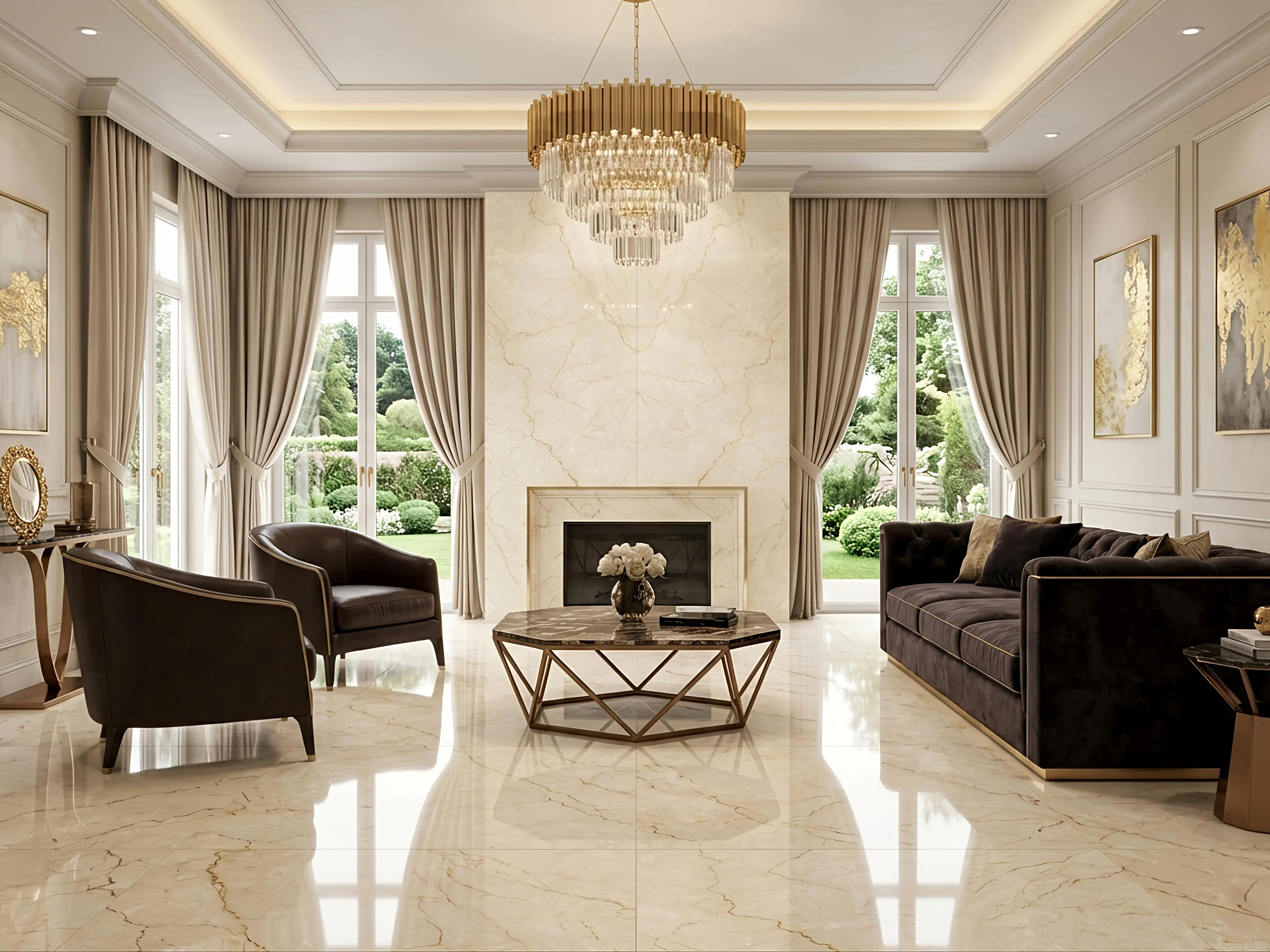 Anti-Skid Matte Finish Vitrified Floor Tiles
