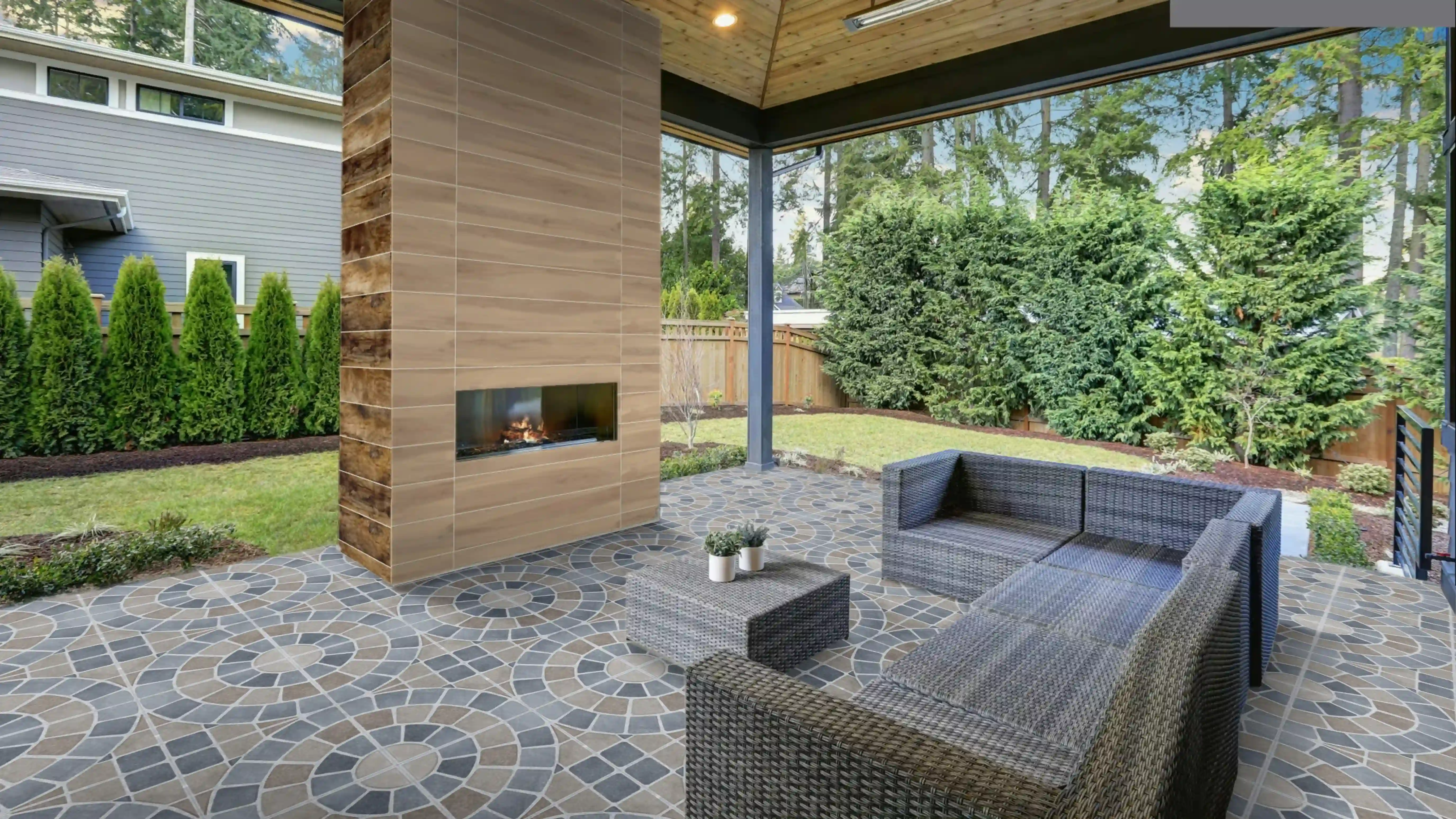 Heavy Duty Anti-Slip Outdoor and Parking Tiles Setup